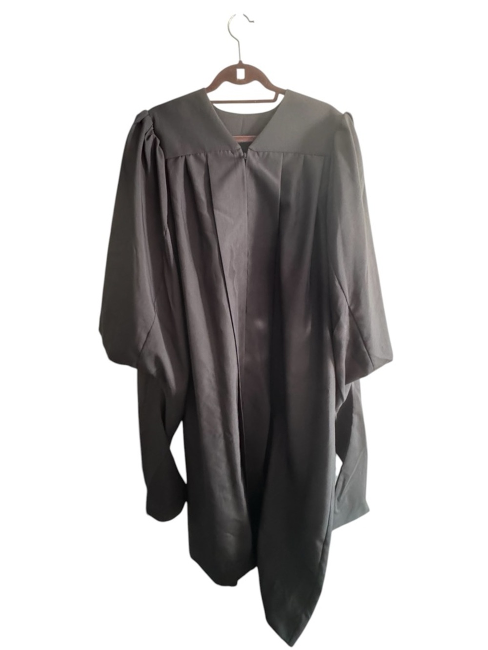 Masters Graduation Gown Size 51 Black Academic Regalia - Picture 3 of 7